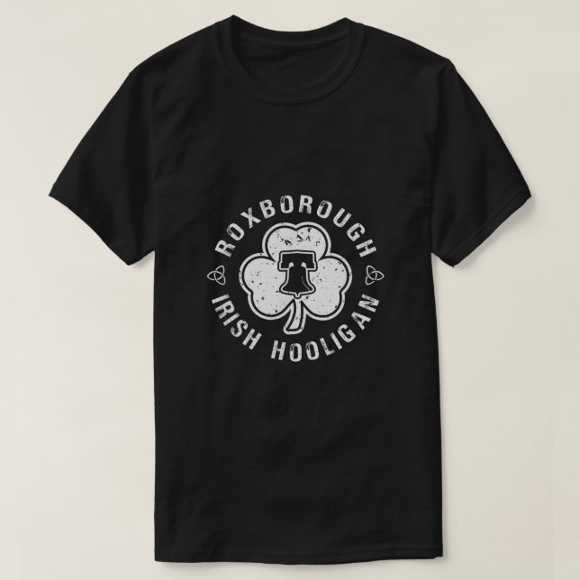 Camiseta Roxborough Irish Hooligan Philadelphia St Patricks (Frente do Design)