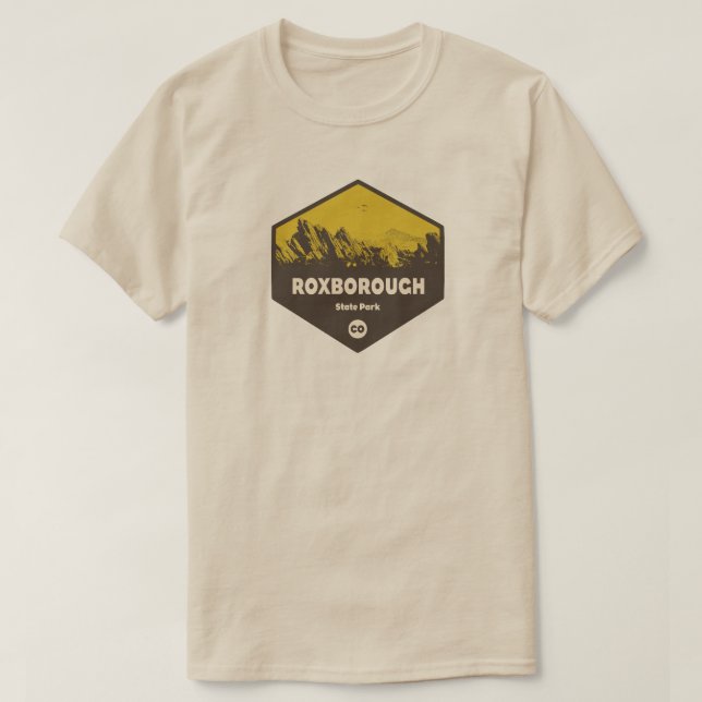 Camiseta Roxborough State Park Colorado (Frente do Design)