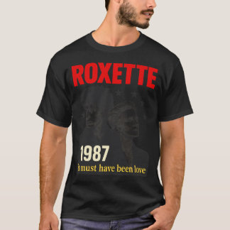 Camiseta Roxette Vintage Pop Rock dos Anos 80 Tributo Retra