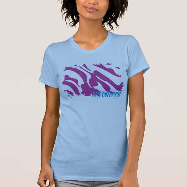 Camiseta Roxo 3 da zebra (Frente)