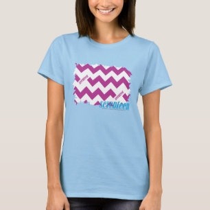 Camiseta Roxo 3 do ziguezague
