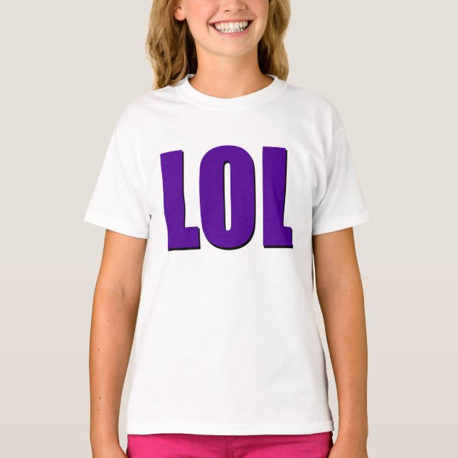 Camiseta Roxo de LOL (Frente)