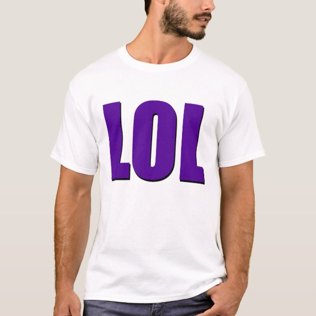 Camiseta Roxo de LOL (Frente)