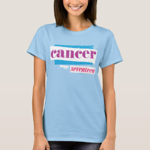 Camiseta Roxo do cancer