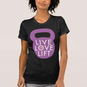 Camiseta Roxo "elevador vivo do amor "