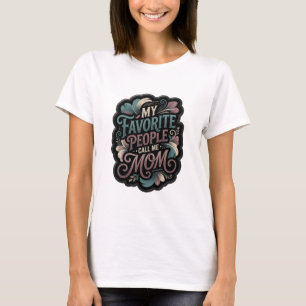 Camiseta Roxo Fresco MEUS PESSOAIS FAVORITOS ME CHAMAM DE M