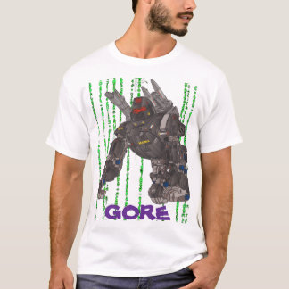 CAMISETA ROXO GORE MATRIX PRETO BRANCO PELA SAMURAI FEUDAL 