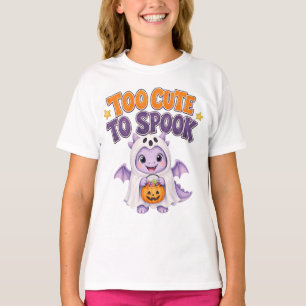 Camiseta Roxo Muito Fofo para Assustar Dragão Fantasma Cria