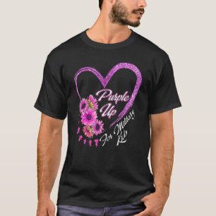 Camiseta Roxo Para Crianças Militares Chi Militar De Girass