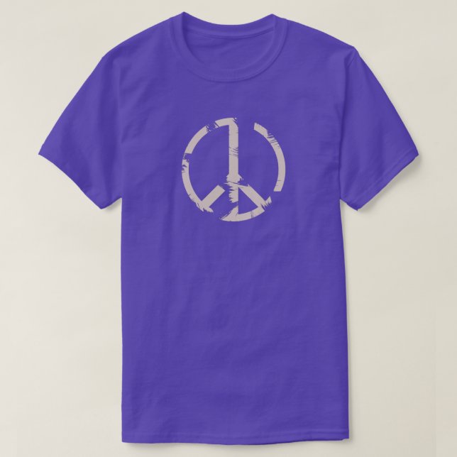 Camiseta Roxo Peace Tee (Frente do Design)