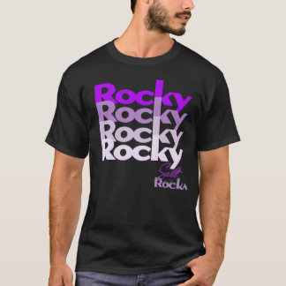 Camiseta Roxo Rockys!Camisa T