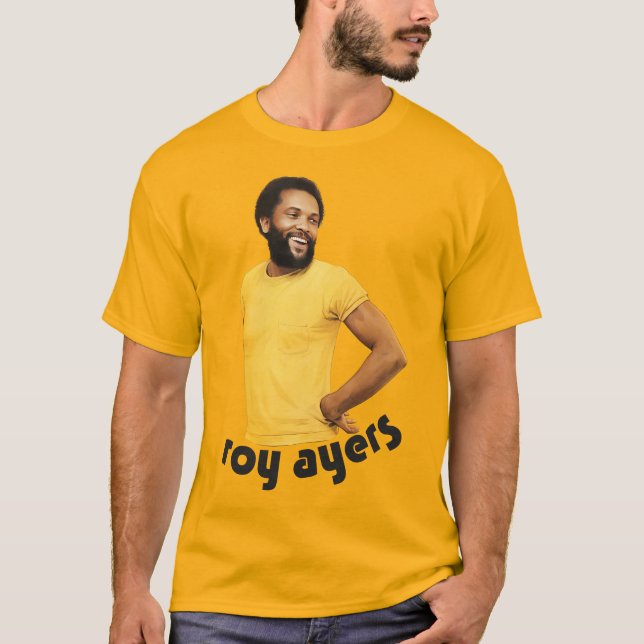 Camiseta Roy Ayers - Retro 70s Jazz Vibraphonist Music (Frente)
