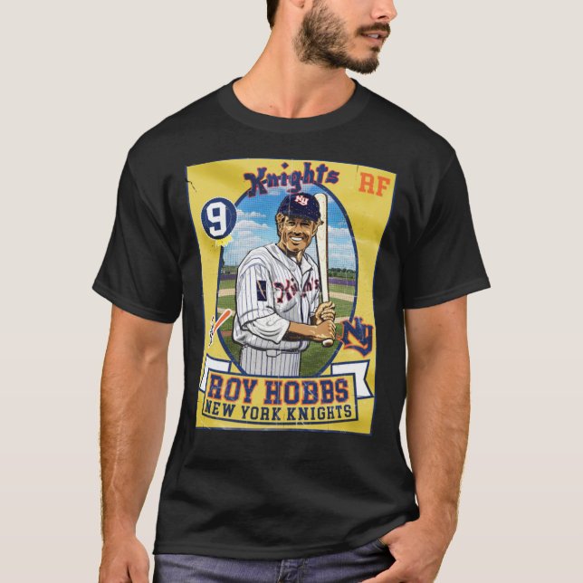 Camiseta Roy Hobbs Trading Card Classic T-Shirt (Frente)