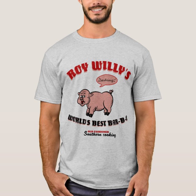 Camiseta Roy Willy's (Mundos melhor CHURRASCO0 (Frente)