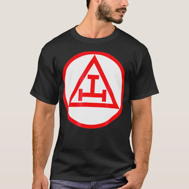 Camiseta Royal Arch Masons Seal York Rite Capítulo (Frente)