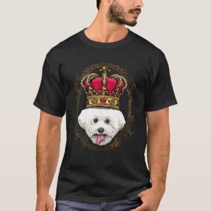 Camiseta Royal Bichon Frise King Queen Princess Doggo Puppy