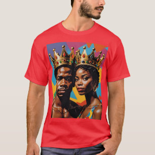 Camiseta Royal Black Love Crowed Casal Tee