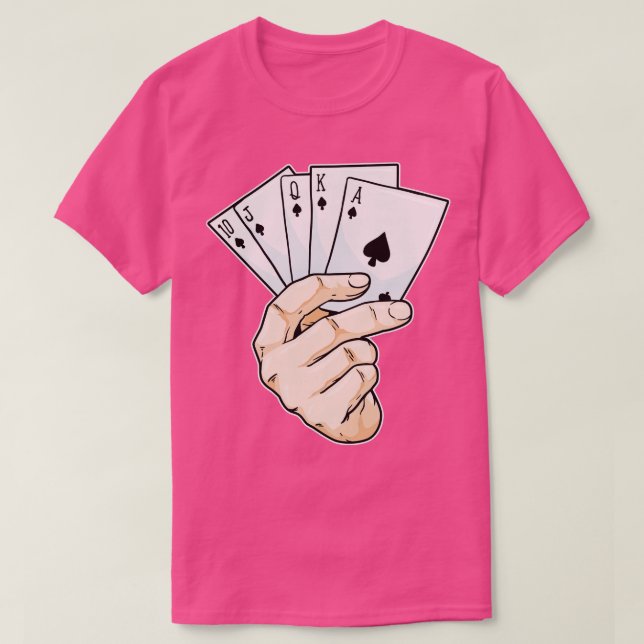 Camiseta Royal Flush (Frente do Design)