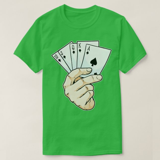 Camiseta Royal Flush (Frente do Design)