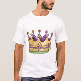 Camiseta Royal Golden Crown with Jewels