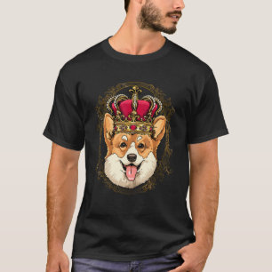 Camiseta Royal Pembroke Welsh Corgi King Queen Princess