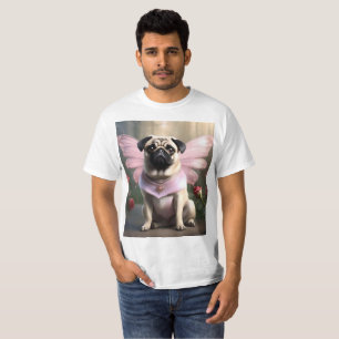 Camiseta Royal Pug: A Princesa Fada dos Reinos Encantados