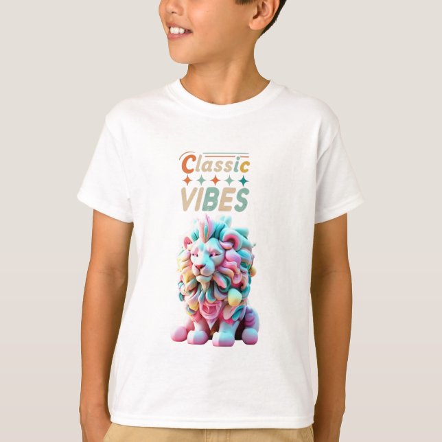 Camiseta Royal Rococo Punk Marshmallow Lion (Frente)