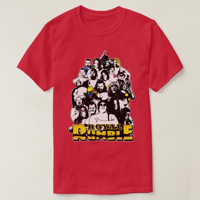 Camiseta Royal Rumble Dark (Frente do Design)