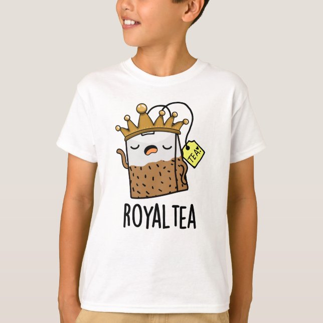 Camiseta Royal tea Funny Tea Pun (Frente)