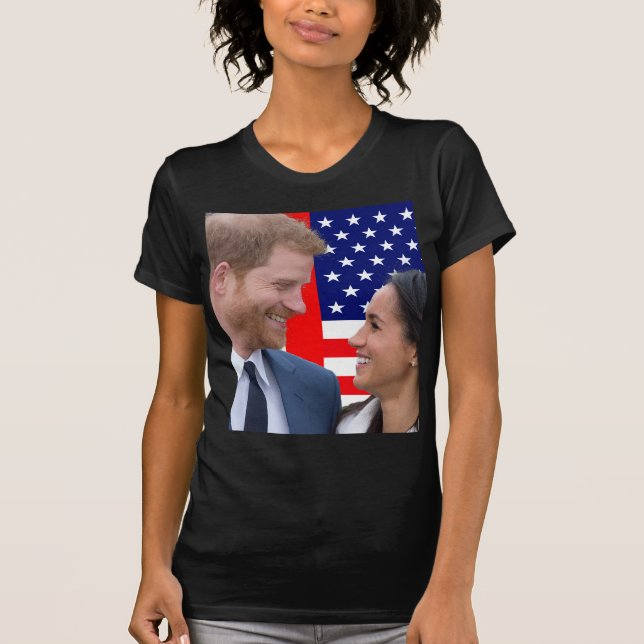 Camiseta Royal Wedding Harry e Meghan (Frente)