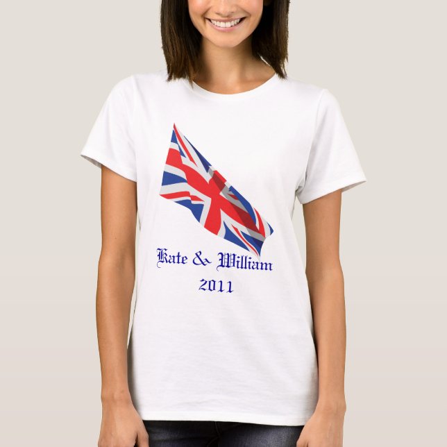 Camiseta Royal Wedding /Kate e William (Frente)