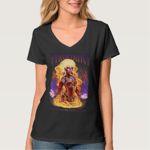 Camiseta Rpg De Jogo De Reprodução De Função De Caractere D