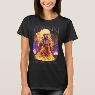 Camiseta Rpg De Jogo De Reprodução De Função De Caractere D