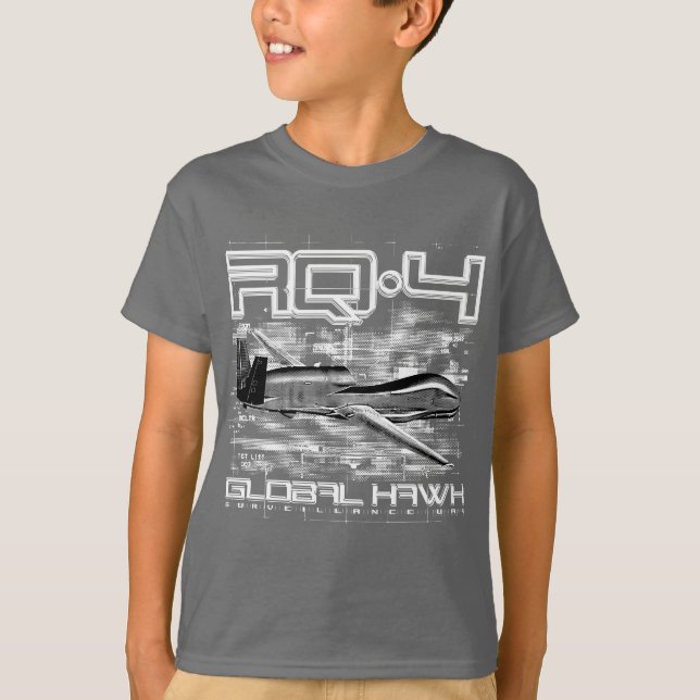 Camiseta RQ-4 Global Hawk (Frente)