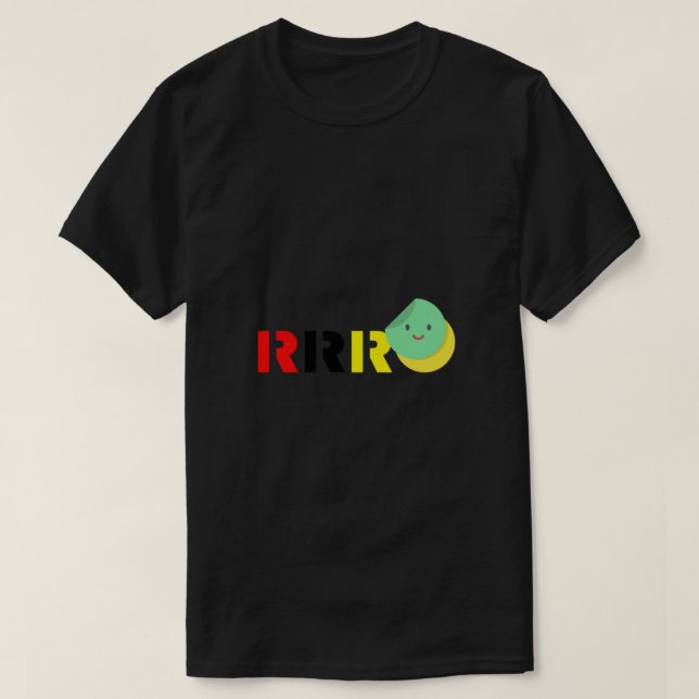 Camiseta rrr Sticker rrr full movie Essential T-Shirt (Frente do Design)