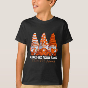 Camiseta RSD CRPS Awarness Mês. Laranja Fita Gnomies Sup