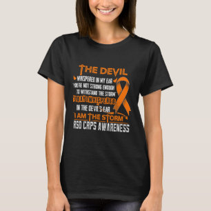 Camiseta Rsd Crps Consciência Eu Sou O Diabo Da Tempestade