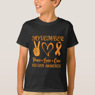 Camiseta Rsd Crps Consciência Mês de Novembro Paz Cura do A