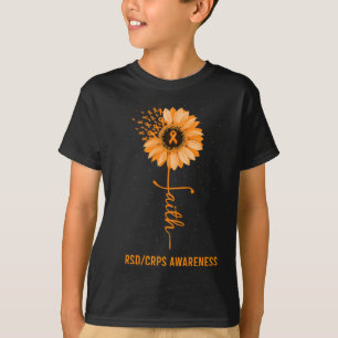 Camiseta RSD CRPS Sensibilização Fé Daisth Daisth Flower Ri