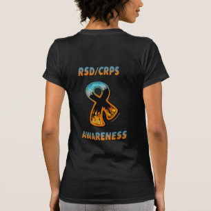 Camiseta RSD/CRPS SENSIBILIZAÇÃO Fogos e geleiras