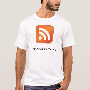 Camiseta RSS é um t-shirt básico da coisa do geek