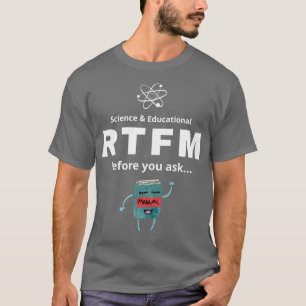 Camiseta RTFM Antes de perguntar