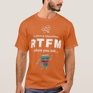 Camiseta RTFM Antes de perguntar