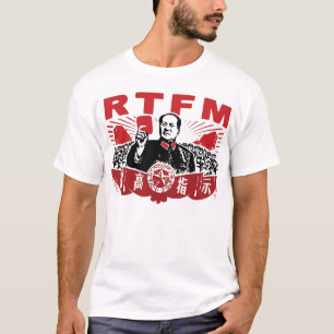 Camiseta RTFM de Mao (parte dianteira)