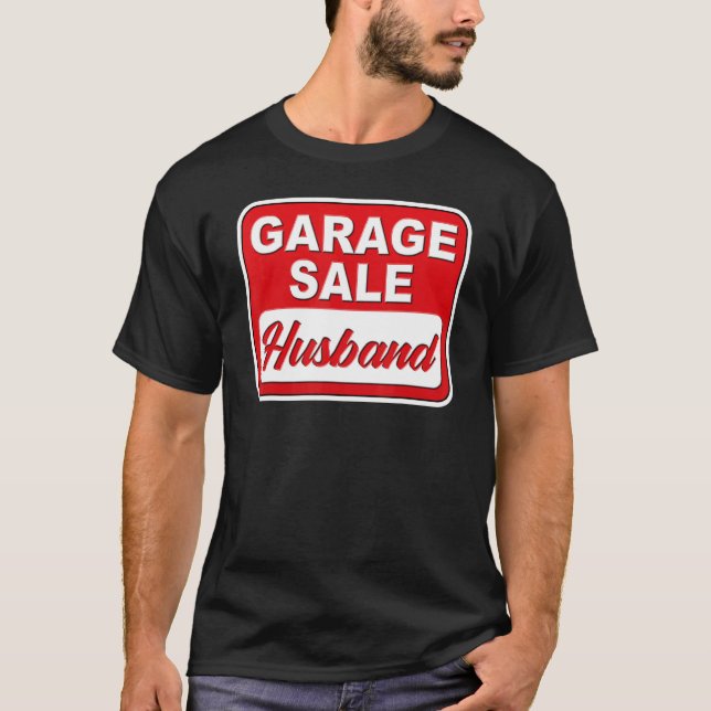 Camiseta Rtro Garage Sale Marido Thriffe (Frente)