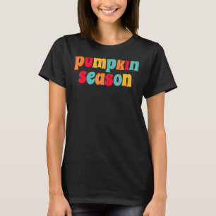 Camiseta Rtro Pumpkin Spice Season Cozy Fall Autumn Hygge
