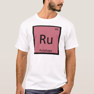 Camiseta Ru - Mesa Periódica de Química Vegetal de Rutaba