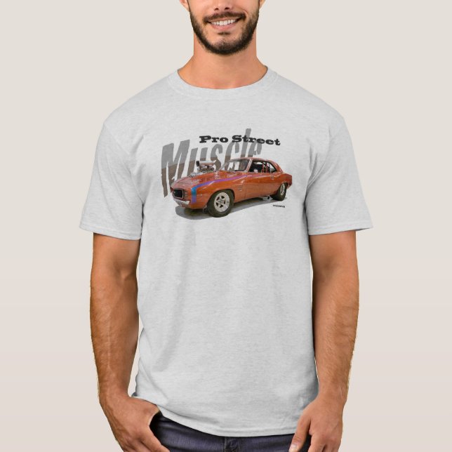 Camiseta RUA 1969 de Camaro do T-SHIRT PRO (Frente)