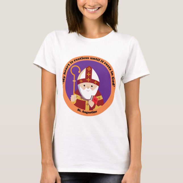 Camiseta Rua. Agostinho de Hippo (Frente)