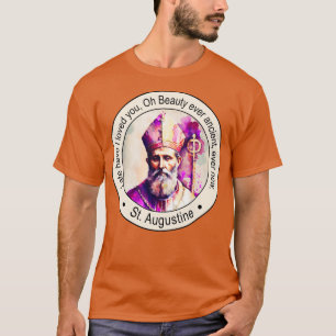 Camiseta Rua Agostinho de Hippo Citações Religiosas Present